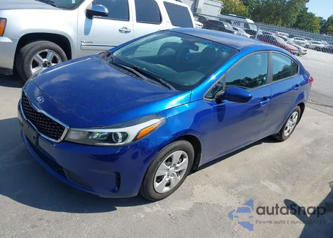 2018 Kia Forte Lx z USA, uszkodzony, nr VIN 3KPFK4A70JE221811